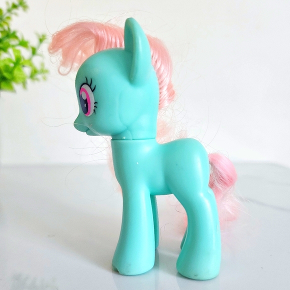 🍬 RARE My Little Pony ~ Minty ~ FIM Peppermint 2010 3" G4 Hasbro Y2K MLP - Picture 3 of 8